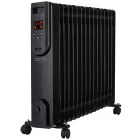 Camry Calorifer electric CR7820, 2500 W, 15 elementi, Cu ulei, 3 trepte, Termostat ajustabil, Negru