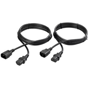 Eaton Cablu adaptor, 10A, IEC C13 - IEC C14