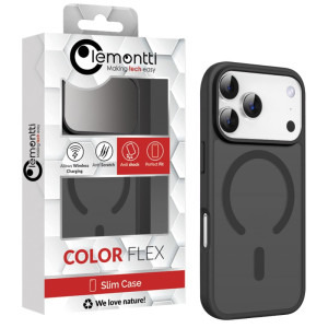 Lemontti Capac protectie spate EliteGuard Magsafe Black pentru iPhone 17 Pro Max