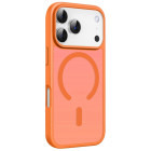 Lemontti Capac protectie spate EliteGuard Magsafe Orange pentru iPhone 17 Pro Max