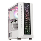 PC Gaming DRAGON Epic Elite Alb, AMD Ryzen 5 9600X 3.9GHz, 32GB DDR5, 1TB SSD, RTX 5070 12GB GDDR7, Iluminare RGB