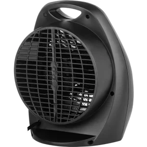 ECG Aeroterma electrica TV3030, 2000 W, 2 trepte, Ventilare, Negru