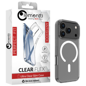 Lemontti Capac protectie spate Clear Shield Magsafe Transparent pentru iPhone 17 Pro