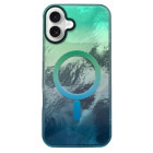 Lemontti Capac protectie spate Glacier Magsafe Case Multicolor pentru iPhone 16 Plus