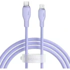 Cablu de date / adaptor Baseus Pudding, USB-C Male la Lightning Male, 20 W, 2 m, Purple