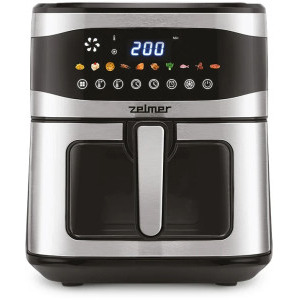Zelmer Friteuza cu aer cald ZAF1500, 1600W, 6.5L, Argintiu/Negru