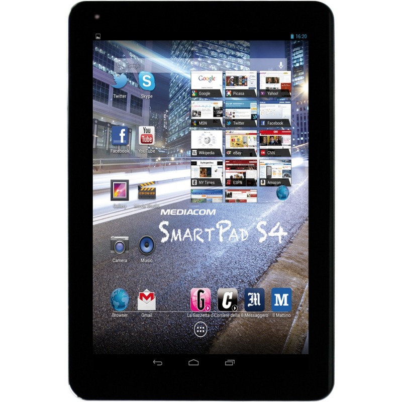Glas Touch Screen MEDIACOM Smartpad Go 10 M-SP1AGO3G 9.6 " Weiß Tablet Display E - 5