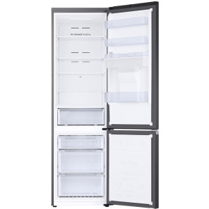 Samsung RB38C650EB1/EF, 386 L, Clasa E, Total No Frost, All Around Cooling, Digital Inverter, Dozator apa, 203 cm, Dark Inox