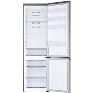 Samsung RB38C672ESA/EF, 390 L, Clasa E, Total No Frost, All Around Cooling, Digital Inverter, 203 cm, Inox