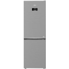 Combina frigorifica Beko B5RCNA366HXB1, 316 L, Clasa C, No Frost, AeroFlow, HarvestFresh, MaxStore, 186 cm, Argintiu