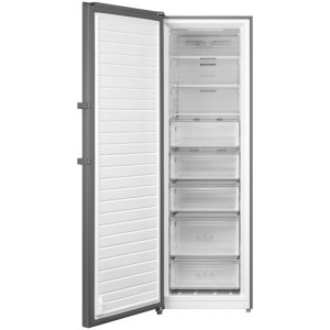 Tesla Congelator RU2700FMX, 273 L, Clasa E, Total No Frost, Functie frigider, Display, 185 cm, Argintiu