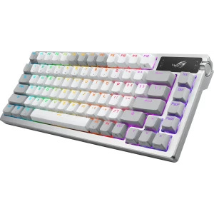 ASUS ROG Azoth RGB NX Snow Switch Mecanica