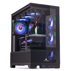 Gaming GREUCEANU Epic HyperPro, Intel i7-14700KF 3.4GHz, 64GB DDR5, 2TB SSD, RTX 4080 SUPER 16GB GDDR6X, Iluminare RGB, Windows 11 Home preinstalat (Game Ready)