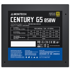 Montech Century G5, 80+ Gold, 850W