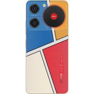 ZTE nubia Music, 128GB, 8GB RAM (4GB + 4GB extensibili), Dual SIM, 4G, Baterie 5000 mAh, Tri-Camera, Edition Collection Pop Art