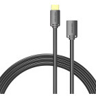 Cablu video Vention HDMI Male - HDMI Female, v2.0, 2 m, negru