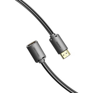 Vention HDMI Male - HDMI Female, v2.0, 5 m, negru