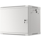 Lanberg WF01-6409-00S 9U, Wall mount, 450 mm, Metal door, Gri