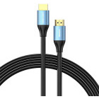 Cablu video Vention HDMI Male - HDMI Male, 4K/1080p@60Hz, 1 m, albastru/negru