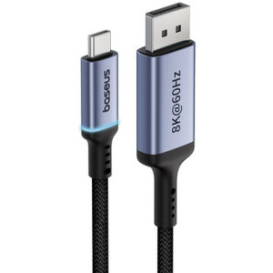 Cablu video Baseus USB-C - DisplayPort Male, 1.5 m, Negru