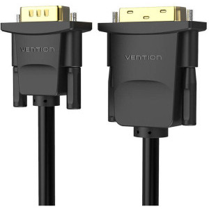 Vention DVI-D Male - VGA Male, 1.5 m, negru