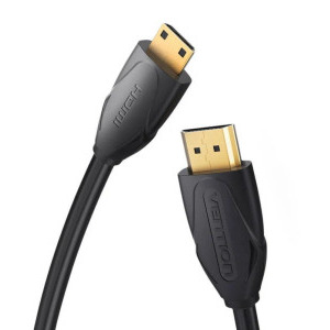 Vention Mini HDMI Male - HDMI Male, 1.5 m, negru