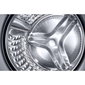 Samsung WW90DB7U94GEU4, Bespoke AI, 9 kg, 1400 RPM, Clasa A, AI Wash, Auto Dosing, AI EcoBubble, Super Speed, AI Energy, Negru