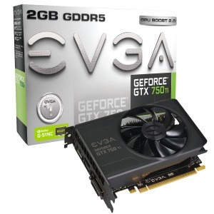 EVGA GeForce GTX 750 Ti 2GB GDDR5 128-bit