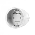 Shelly Priza Plug S, Wi-Fi, 2500 W, Monitorizare consum, Programare, Alb