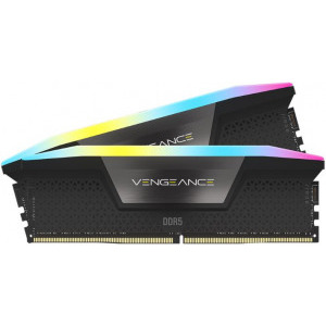 Corsair Vengeance RGB Black 32GB DDR5 6200MHz CL40 Dual Channel Kit