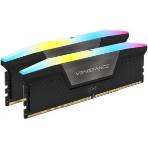 Corsair Vengeance RGB Black 32GB DDR5 6200MHz CL40 Dual Channel Kit