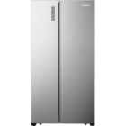Frigider Side By Side Heinner HSBS-520NFXF+, 519 L, Full No Frost, Multi Air-Flow, Control touch, Inteligenta artificiala, Clasa F, 179 cm, Inox