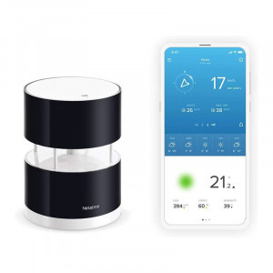 Netatmo Modul aditional de vant pentru statie meteo, Monitorizare viteza si directie