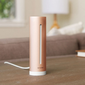 Netatmo Dispozitiv de masurare a calitatii aerului Home Coach, Temperatura, Umiditate, CO2, Zgomot