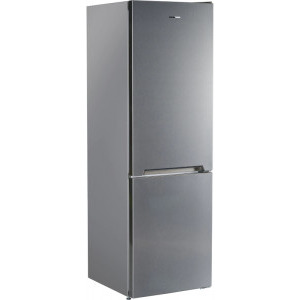 Heinner HC-V336XF+, 340 L, Clasa F, Less Frost, Iluminare LED, Control mecanic, Termostat ajustabil, 186 cm, Argintiu