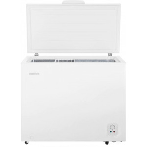 Heinner HCF-N250F+, 245 L, Clasa F, Control mecanic, Alb