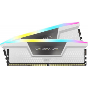 Corsair Vengeance RGB White 32GB DDR5 6000MHz CL36 Dual Channel Kit