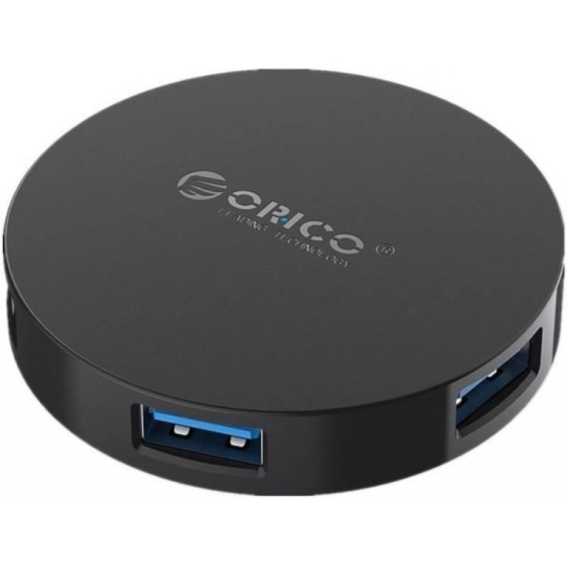Hub USB Orico HA4U-U3 USB 3.0 Black