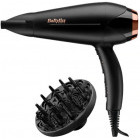 Uscator de par BaByliss D570DE Turbo Shine, 2200W, Negru/Auriu