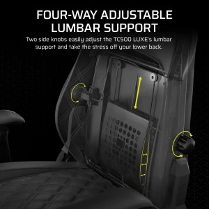 Corsair TC500 Luxe Shadow Black