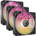 Ventilator Corsair CUE LINK RX120 Max RGB Starter Kit 120mm Black