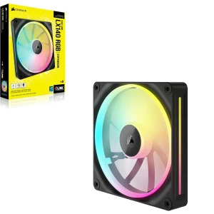 Corsair iCUE LX140 RGB Fan 140mm Black