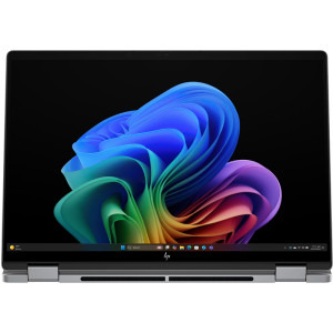 HP 14'' OmniBook X Flip 2-in-1 14-fk0024nn, 1920 x 1200 IPS Touch, Procesor AMD Ryzen™ AI 5 340 (16M Cache, up to 4.8 GHz), 16GB LPDDR5X, 1TB SSD, AMD Radeon 840M, Win 11 Home, Meteor Silver