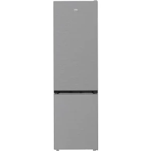 Combina frigorifica Beko B5RCNA416HXB, 415 L, Clasa C, No Frost, ProSmart Inverter, HarvestFresh, AeroFlow, Control electronic, 203 cm, Metal Look