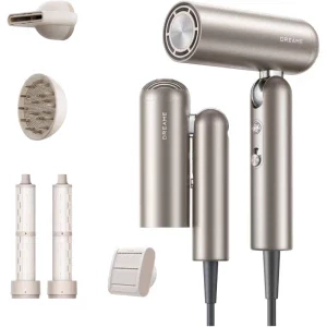 Uscator de par Dreame Pocket Pro AHD51, 1300W, Auriu