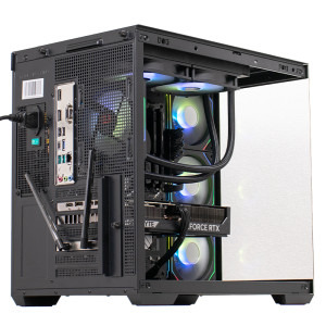 Gaming DRAGON Epic Elite, AMD Ryzen 5 9600X 3.9GHz, 32GB DDR5, 2TB SSD, RTX 5070 12GB GDDR7, Iluminare RGB