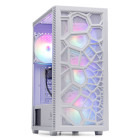 PC Gaming ZMEU Legendar Elite Alb, Intel i5-12400F 2.5GHz, 32GB DDR4, 1TB SSD, RTX 5060 8GB GDDR7, Iluminare RGB