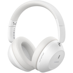 Casti Baseus Over-Ear, Bass 30 Max Bluetooth White
