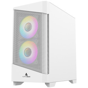 Gaming ZMEU Ultra Alb, Intel i5-12400F 2.5GHz, 32GB DDR5, 1TB SSD, RTX 5050 8GB GDDR6, Iluminare RGB