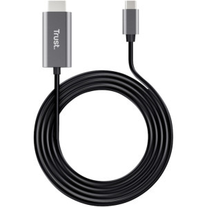 Trust Calyx, USB tip C Male - HDMI Male, 1.8m, Negru
